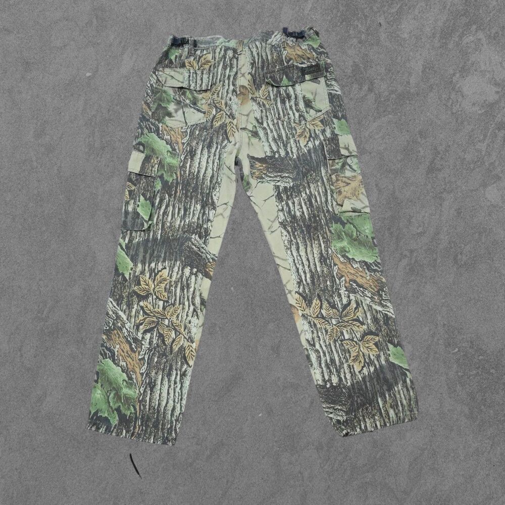 Vintage Liberty Camo Cargo Realtree Hunting Pants 38/40 Grunge Gorpcore